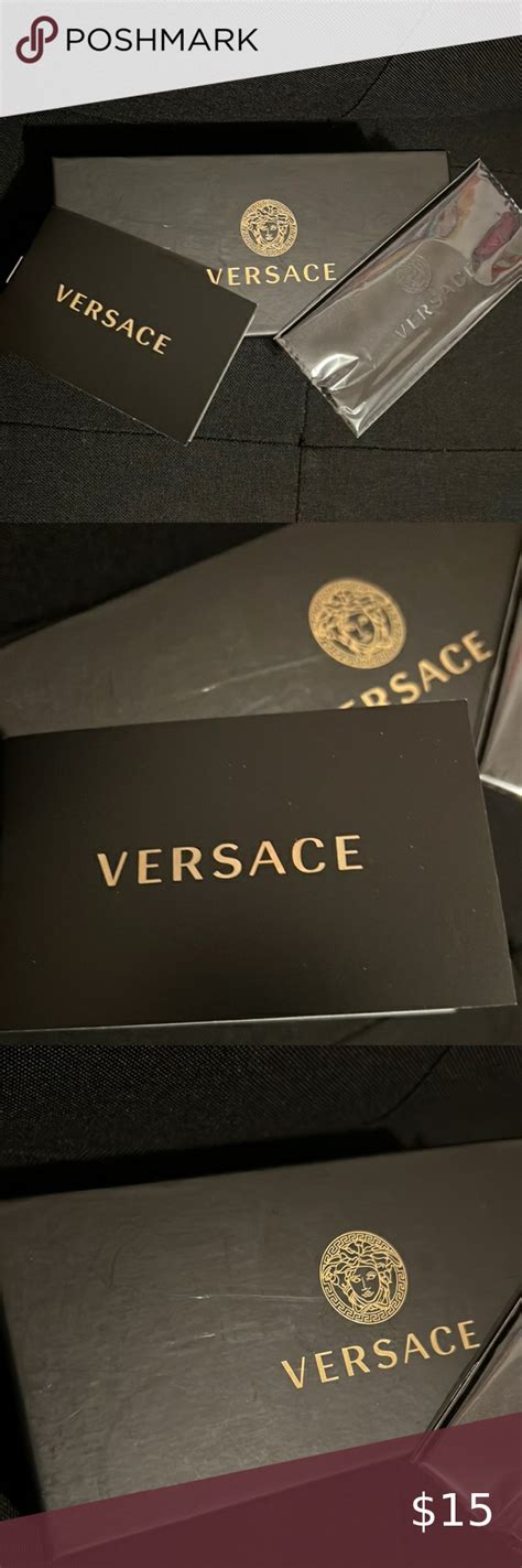 versace sunglass cleaning cloth|Versace customer service.